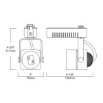 PROJECTEUR APOLLO GU10