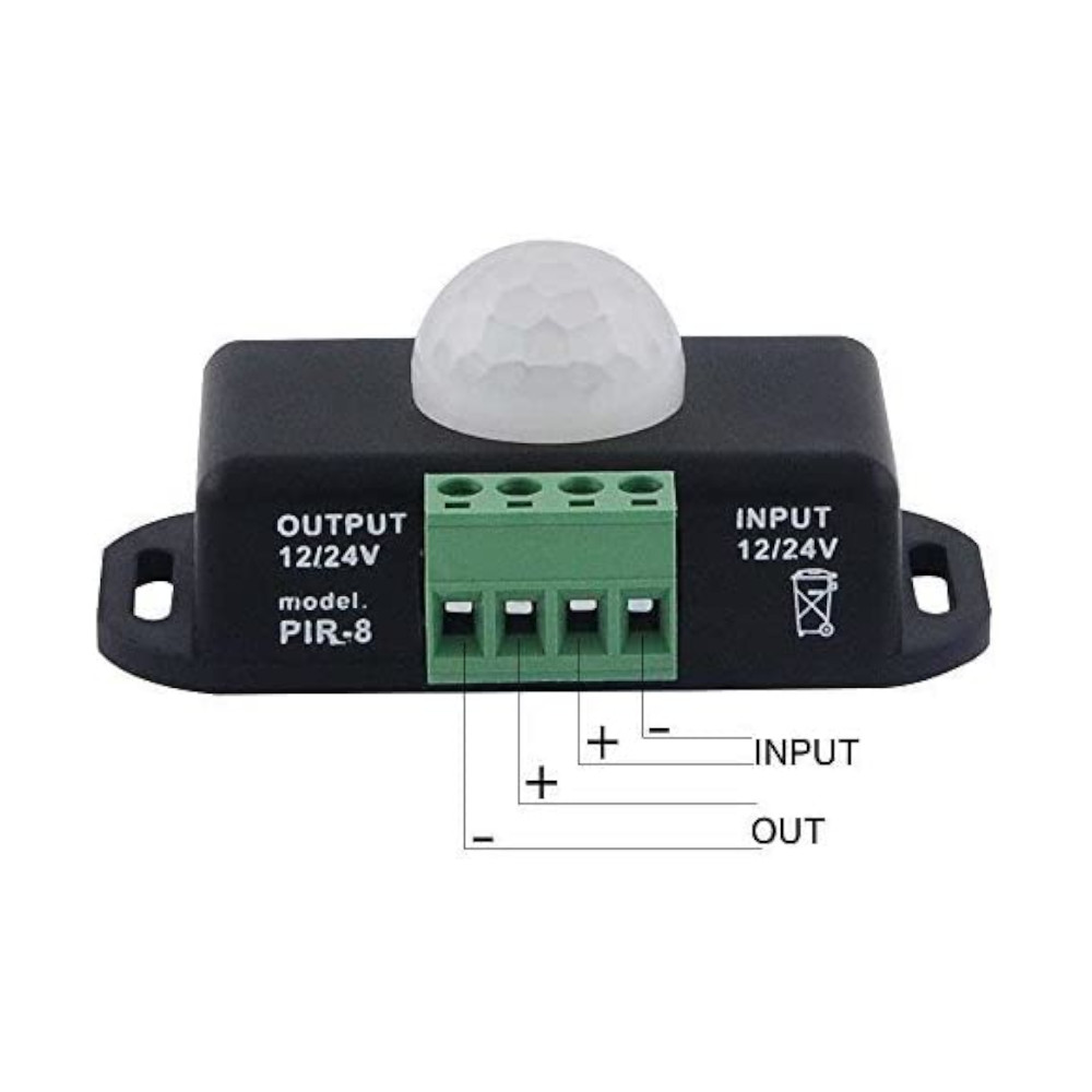 DÉTECTEURS MOUVEMENT 12-24V