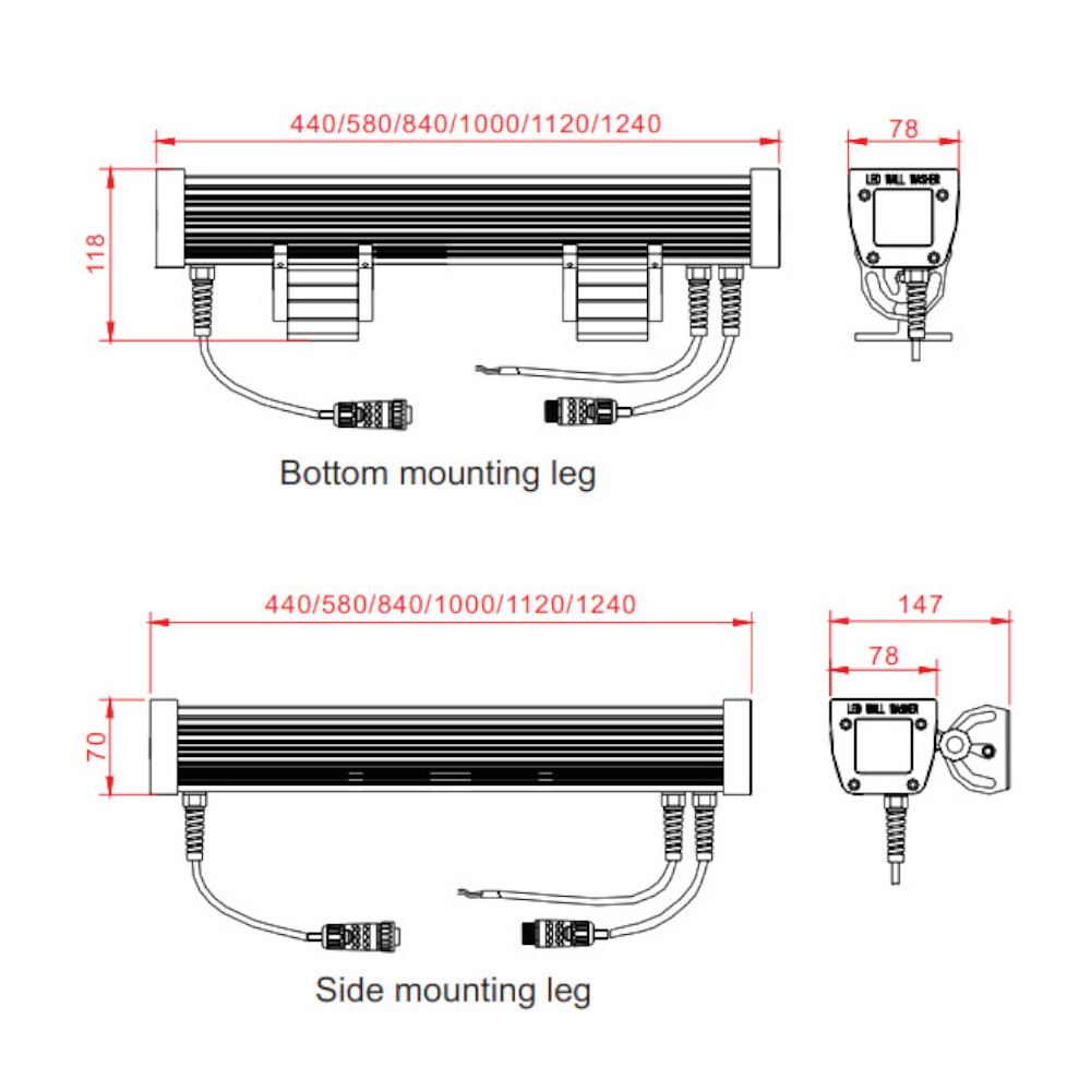 WALLWASHER #WW5 (W/RGB)