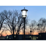 LUMINAIRE DE POTEAU SOLAIRE 20W