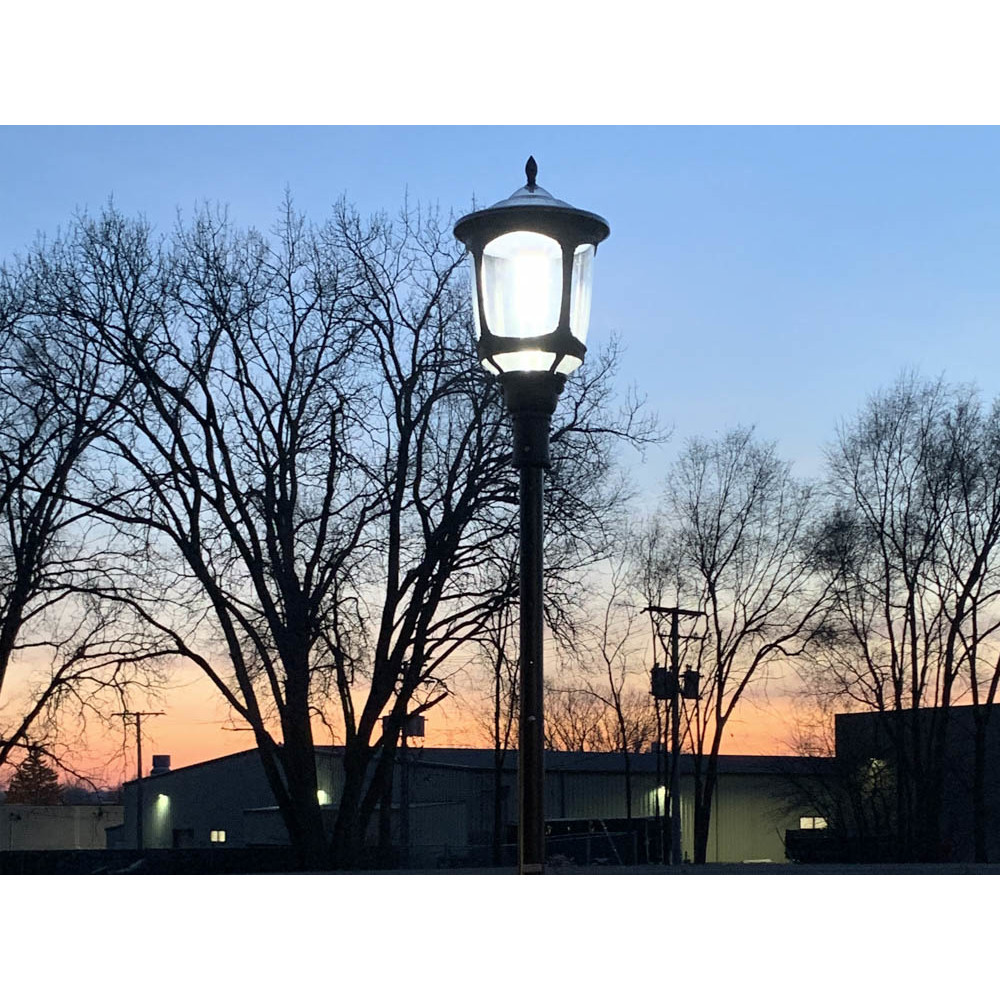 LUMINAIRE DE POTEAU SOLAIRE 20W