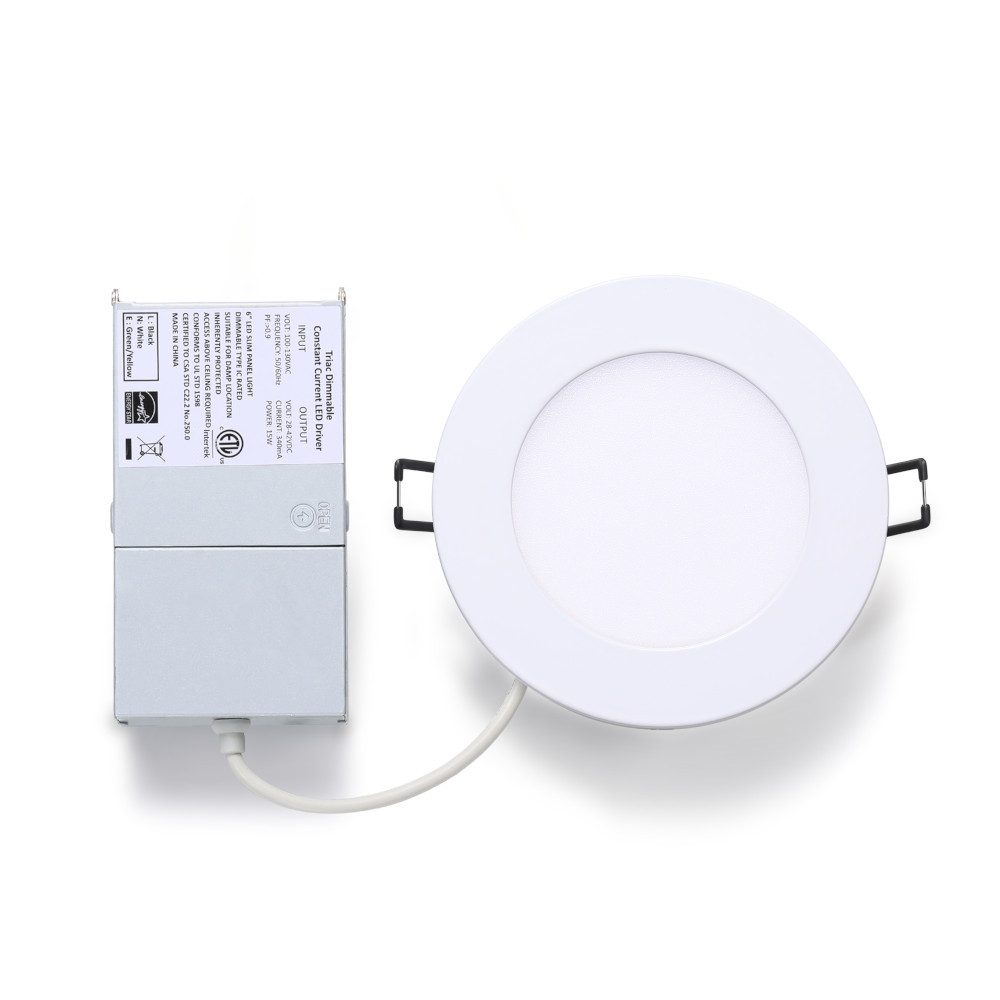 ENCASTRÉ LED PLAT 120V 4'' DLF ROND - 9W
