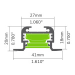 PROFILÉ ALUMINIUM #158