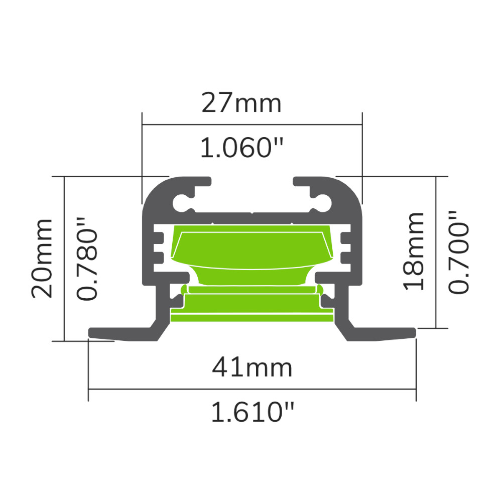 PROFILÉ ALUMINIUM #158