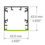 PROFILÉ ALUMINIUM #880