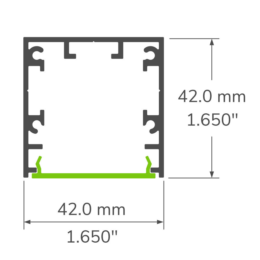 PROFILÉ ALUMINIUM #880
