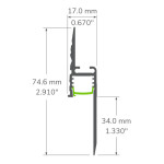 PROFILÉ ALUMINIUM #315