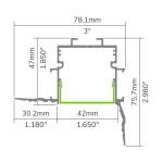 PROFILÉ ALUMINIUM #854