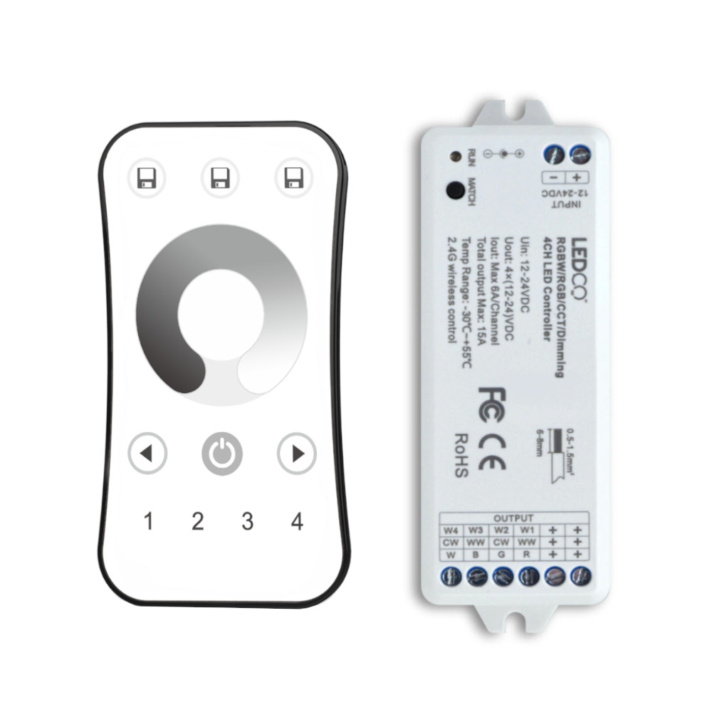 ENSEMBLE TÉLÉCOMMANDE ET RÉCEPTEUR R21 1 ZONE - BLANC LEDCO