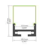 PROFILÉ ALUMINIUM #87