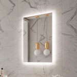 MIROIR LED RECTANGLE ORIGINAL RÉTRO-ÉCLAIRÉ