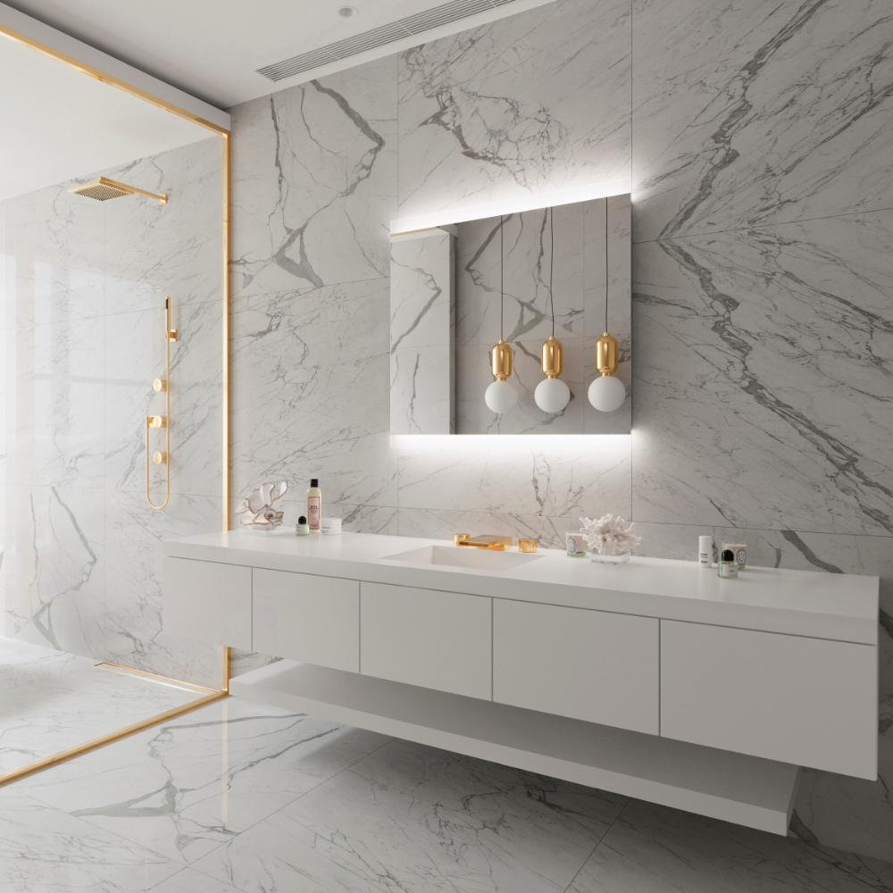 MIROIR LED PARIS GIVRÉ RÉTRO-ÉCLAIRÉ