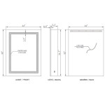 MIROIR LED HARMONIE CABINET