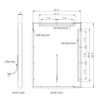 MIROIR LED CHIC RECTANGLE