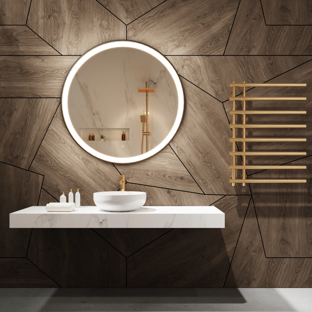 MIROIR LED FANTÔME ROND