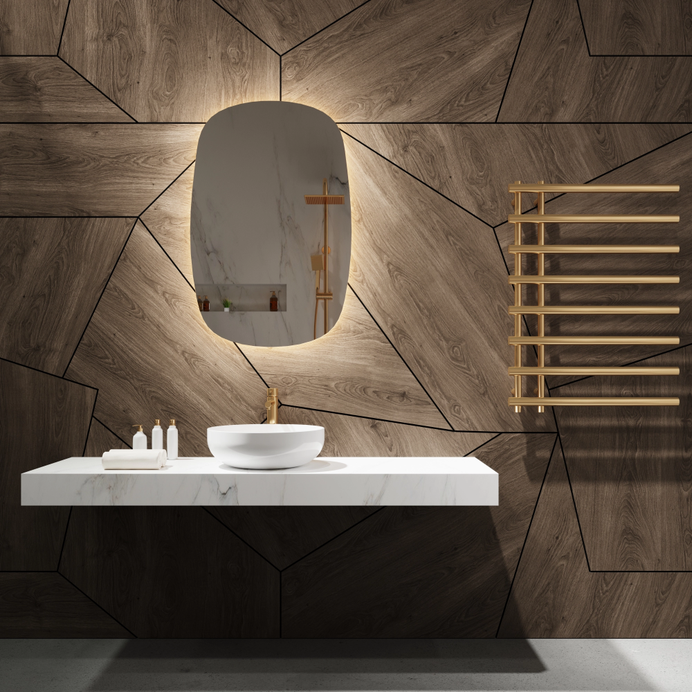 MIROIR LED ORIGINAL CAPSULE RÉTRO-ÉCLAIRÉ