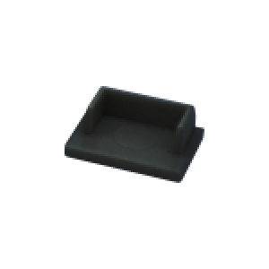 EMBOUT (1X) DE FINITION #85 NOIR (STANDARD) - (SANS TROU)