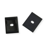 EMBOUT (1X) DE FINITION #87 (STANDARD) - NOIR - (TROU)