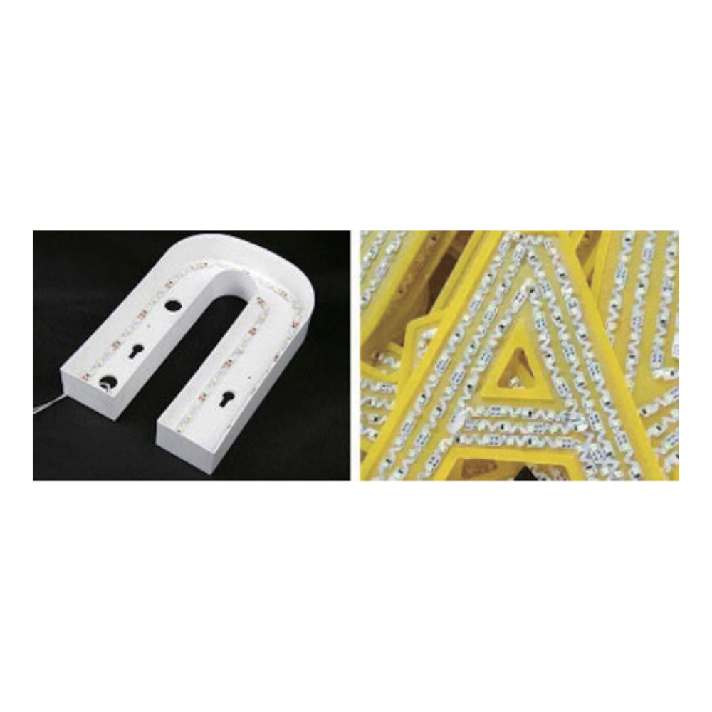 RUBAN LED ZIG ZAG (FLEXIBLE) 9.6W/M