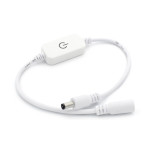 INTERRUPTEUR TOUCH BLANC – ON/OFF – 12/24V