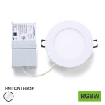ENCASTRÉ LED 4'' PLAT (RGBW CCT) - 11W