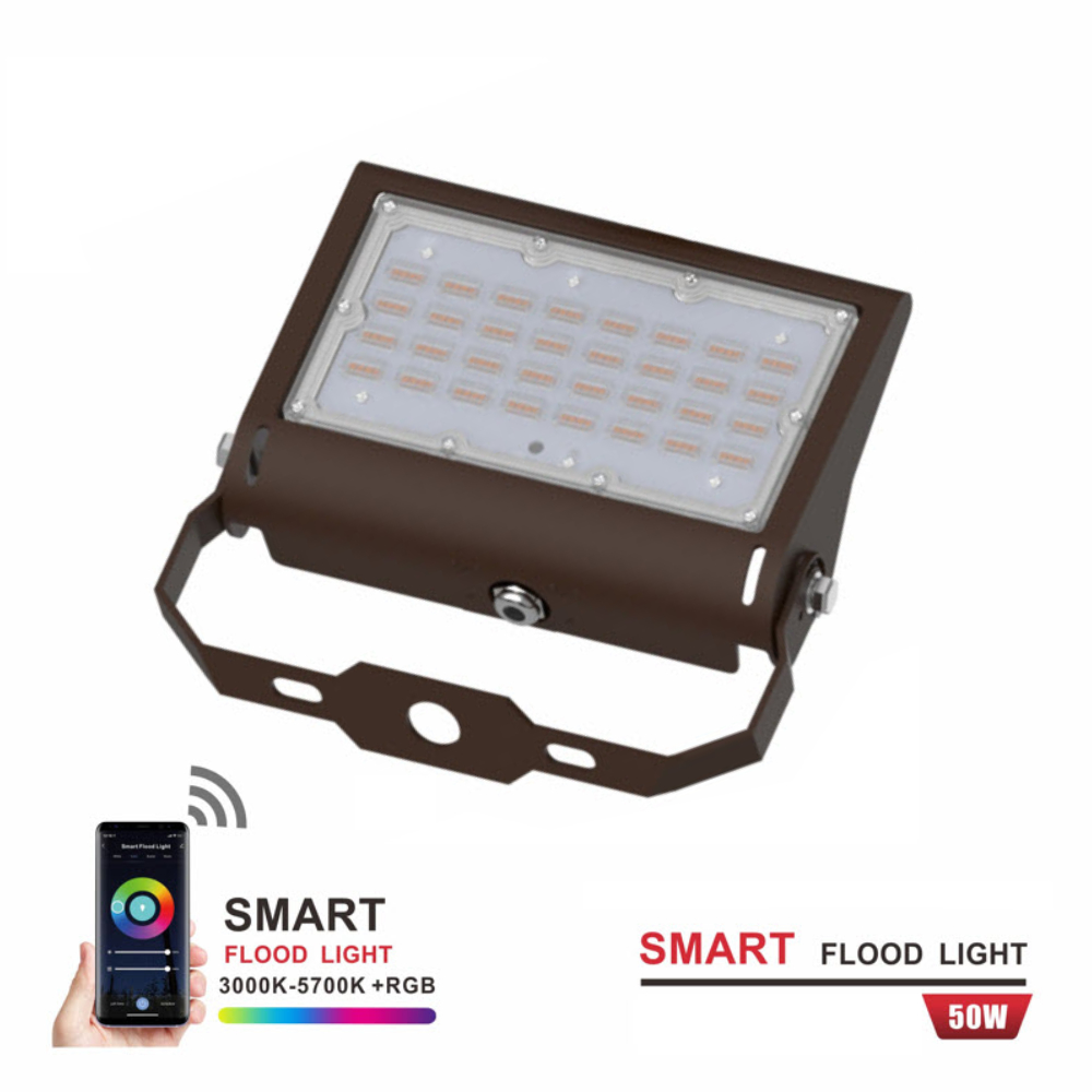 PROJECTEUR LED EXTÉRIEUR RGBW 50W