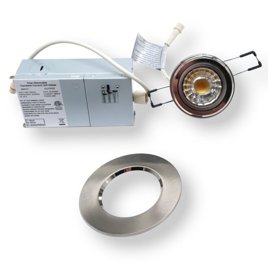 ENCASTRÉ LED 3" DLX ROND - 8W